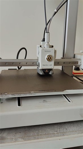 Everyone said don't print ASA on an A1 🫣 #3dprinting #bambulaba1 #asa #shorts #viral