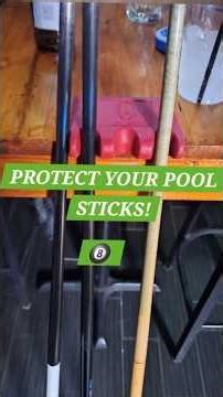 PROTECT POOL & BILLIARD STICKs / CUEs WITH Q CLAW