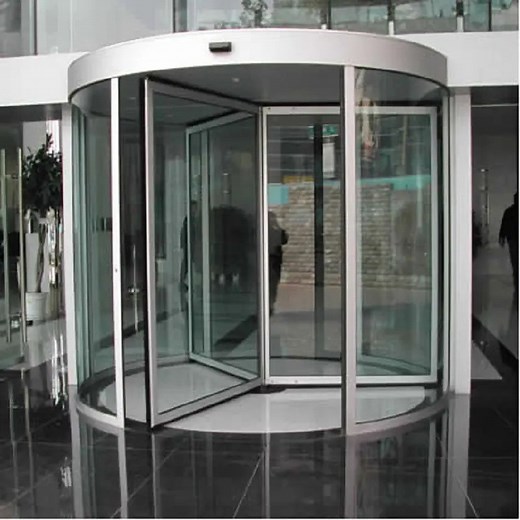 [Hot Item] Two Wings Automatic Revolving Door for Commercial Use