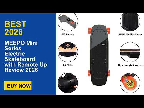 MEEPO Mini Series Electric Skateboard with Remote Up Review 2026
