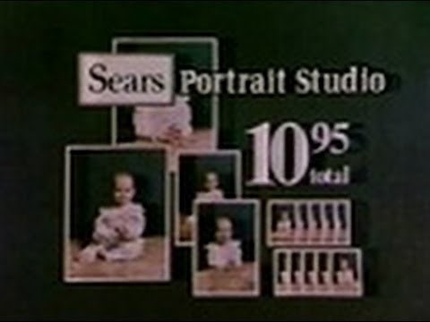 Sears Portrait Studio - "14 Color Photos for Only $10.95" (Commercial, 1980)