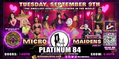 Denver, CO - Micro Maidens Dwarf Dancers @ Platinum 84 - Tuesday