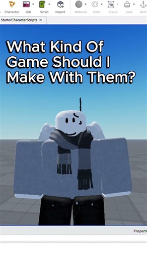 What Kind Of Game Should I Make For This Little Character? | Roblox Studio