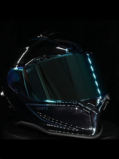 J-GPR｜冰蓝- 3K 碳纤维外壳- EPS EPP 动态缓冲层- 11个风道现已登录各大授权经销商店铺#just1##just1racing…