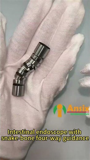 Intestinal endoscope with snake bone four way guidance #ansix #ansixtech #factory #factoryproducts