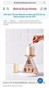 93K views · 3.4K reactions | Dollar Tree DIY Christmas Bath & Body Works Dupe.  What do we think of this dupe besties? Everything is from the Dollar Tree, except the paint, glitter and glue. I found the white hot glue sticks and the buttons on Amazon. Questions encouraged  #dollartree #dollartreediy #diycandleholder #Christmasdiy #gingerbreadhouse #diyhomedecor | Make It With Micah - DIY Decor | Facebook