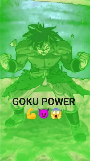 Goku Calms The Beast 😱🔥 | #Goku #Broly #Shorts
