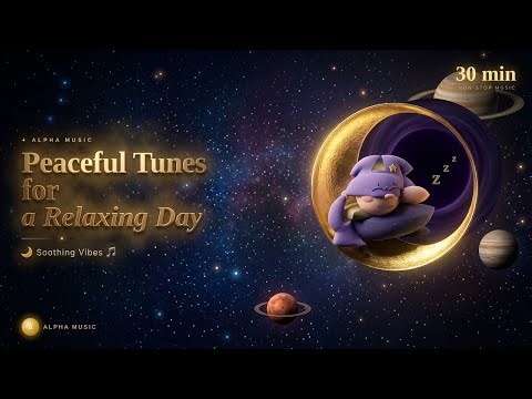 Peaceful Tunes for a Relaxing Day 🎵 Soothing Background Music for Study & Work - Alpha Music