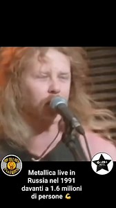 Metallica - Enter Sandman live a Mosca 8 settembre 1991💪 C'era gente pare 😁💪🤘 The video of the day Grazie a GiniRock ( www.ginirock.it) #metallica #live #moscow #mosca #russia #story #rock #video #videooftheday #ginirock | Nonsolorock TV & Events