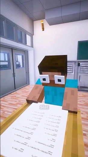 Minecraft Bro Skips Class 💀