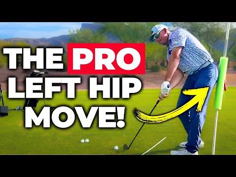 Make This Left Hip Move In Your Downswing (Like The PROS!)