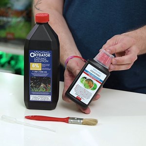 Video: Einnebelmethode - So entfernst du hartnäckige Algen von Steinen (EasyCarbo / Wasserstoffperoxid)