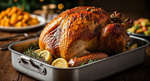 Soczysty indyk pieczony w całości – przepis na idealnego indyka z piekarnika
