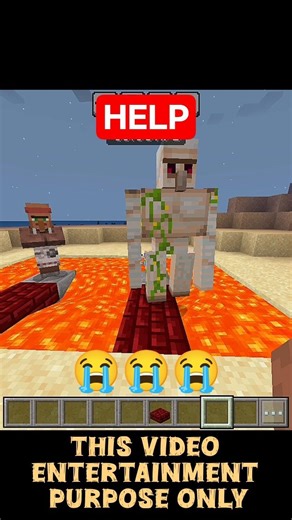 I Only Had 10 Seconds to Save One... 😱 Minecraft Impossible Choice! #shorts #minecraft