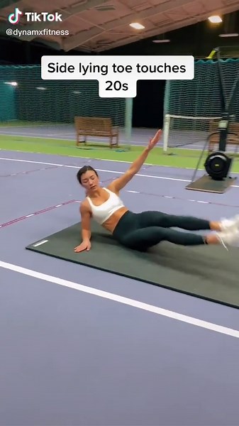 Doing Different Gym Exercise