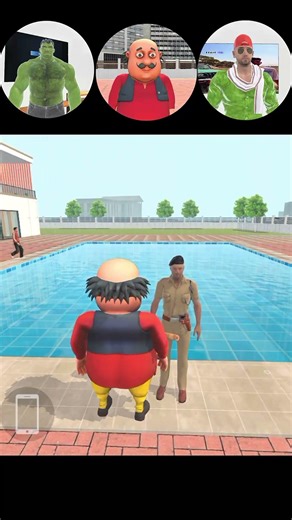 policeman hug Challenge😱In Indian Theft Auto Simulator 3d All Character💥#shorts #gaming #gta #viral