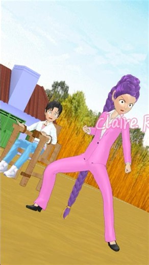 Yakuza Unexpected Love Story ❤️ SAKURA #sakuraschoolsimulator #shorts #funny #ytshorts