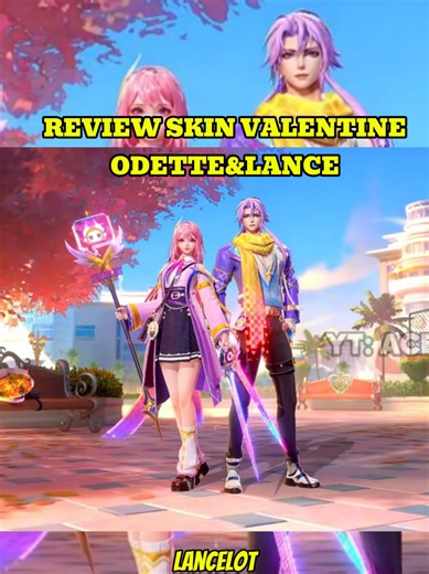 Valentine Odette & Lancelot Skin Review in Mobile Legends
