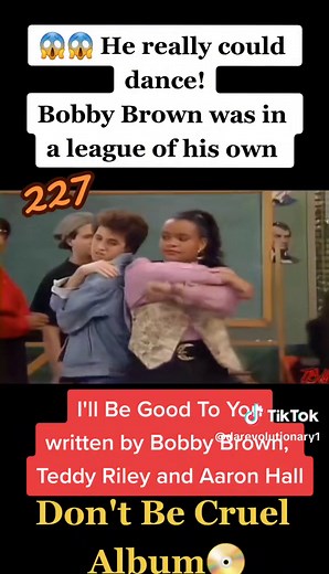 Throwback Performance on TV Show 227 with Bobby Brown