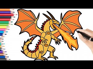 How to Draw Canelloni Dragoni step by step learning – Viral Italian Brainrot Drawing Tutorial
