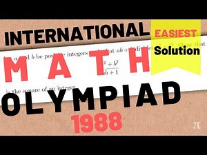 International Math Olympiad (IMO 1988) Problem NO:6 Solved || Solution of the problem number 6
