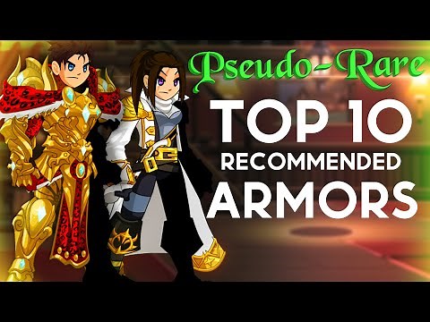 AQW - Armors to get with Item of Donated Awesomeness