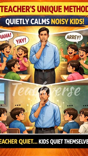 This Silent Move Instantly Stops Class Noise! #ClassroomManagement #TeacherTips #TeachingStrategies