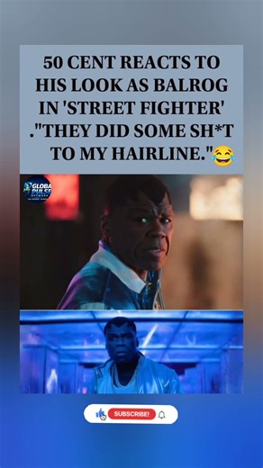 50 Cent Reacts to His ‘Street Fighter’ Look 😂🔥#50cent#rap#trending#viral
