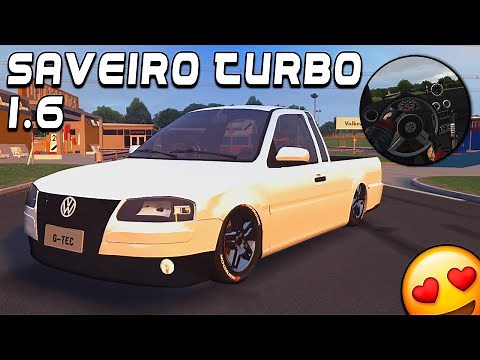 LFS MODS BR - SAVEIRO G4 TURBO VW 1.6 [Volante Caseiro]