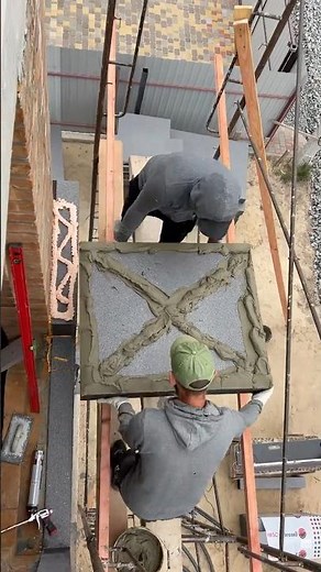 How to Insulate Your Facade with Graphite Foam for Maximum Efficiency #constructionchannel #workers