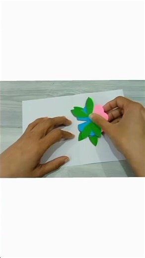 Beautiful Card❤️ #diy #art #craft #viralshorts