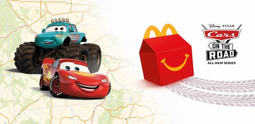 Pixar's 'Cars on the Road' Happy Meal Toys Now at McDonald's | Chip and Company