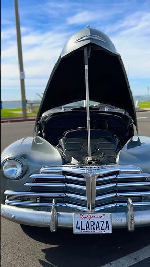 Classic restored 1948 Chevy Fleetline