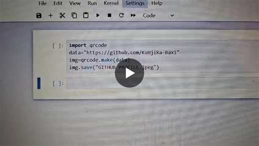 #pythonprogramming #qrcodegeneration #codinginpython #pythonprojects #digitalpayments #eventmanagement #wifisharing #smartresumes #businesscards #githubprojects #techinnovation #learningwithpython… | Kunjika Baxi