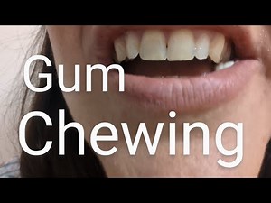Open Mouth Gum Chewing