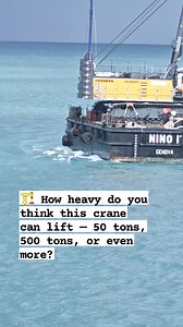 🚢⚓ This is a crane barge — a specialized vessel designed for heavy lifting at sea, often used in construction, port works, and offshore projects. 🌊 #CraneBarge #MarineEngineering #HeavyLifting #OffshoreProjects #MarineOperations #WorkAtSea #EngineeringAtSea #MaritimeIndustry #PortConstruction #OceanEngineering #MarineLogistics #ShipLife #OffshoreEngineering #MarineWorkforce #IndustrialMaritime #fblifestyle | marine photography