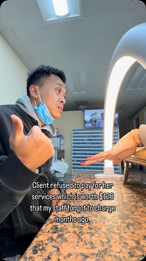 62K views · 1.5K reactions | If I forgot to charge a client for their service, usually I just let it go, but this was a big amount of $120. * *Follow for more content, Thank you for support. * Support and Shop with US: @beyondthecream.official ,or www.beyondthecream.com * * #selfcare #footcream #oil #footfile #nailtech #tutorial #nailart #acrylic #fullset #tapered #nailsoftheday #fashion #tutorial #reel #reels #facebook #nailsalon #podcast #comedy | Minh Thai | Facebook