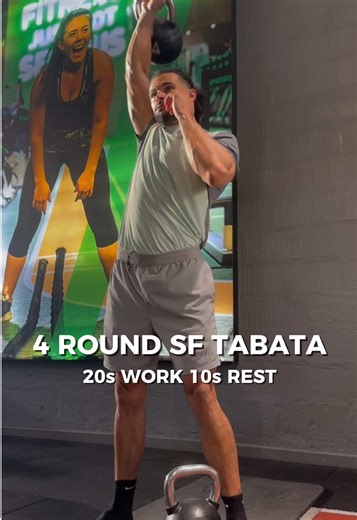 4 Round Shred Fast Tabata Workout for Strength Training