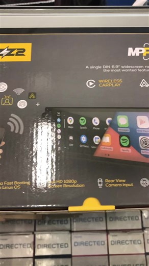 These new single din ZZ-2 units work for any vehicle if you wanna keep the screen on the smaller size or you can only get a single din and don’t have the room for a floating screen comes with apple CarPlay/Android auto. And we already have the first customer lined up!! Come back soon to check out the truck we will be putting this unit in!!! #fyp #applecarplay #androidauto #elite #classiccar