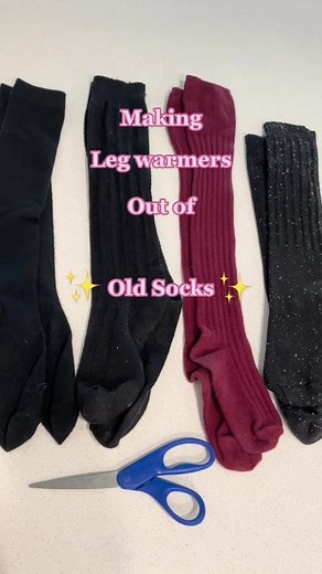DIY Leg Warmers from Socks | Ice Skating Tips
