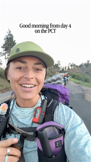 Day 4 on the PCT ⛺️ 🥾 ⛰️ 🍕 🥤 Mile 63.6 (16.2 miles hiked today)