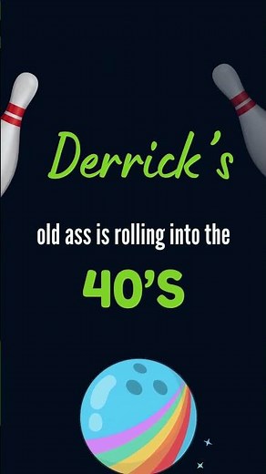 Bowling Birthday Video Invitation with RSVP Tracking