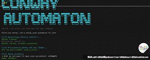 I am Running Conway Automaton, And Why You Should Try It