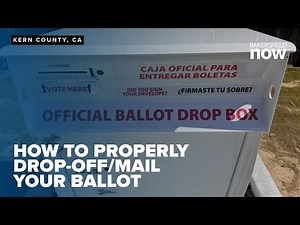 Answering Voter Concerns: How to properly drop-off/mail your ballot