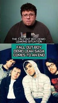 Fall Out Boy’s From Under The Cork Tree demo leak situation comes to an end #falloutboy