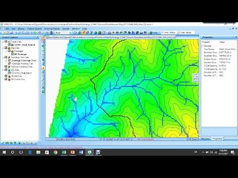 Hydraulic Design Of Dams using WMS (In Arabic) (Part1: Sizing of dam height, width and capacity)