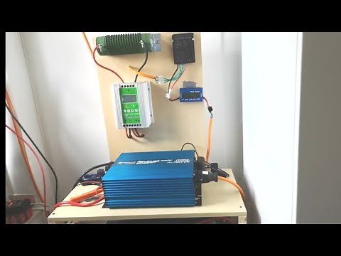 Hybrid Anlage 2x280Ah Batterien Mppt Laderegler Wind Und Solar