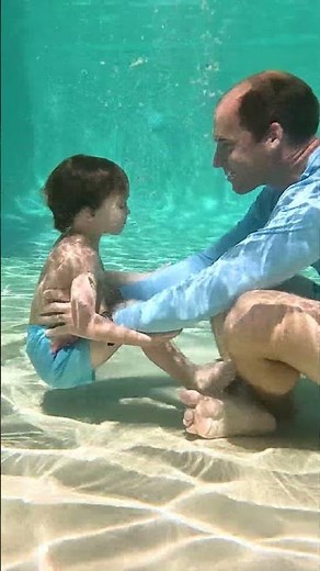 POOL TRICKS! Dad Teaches Son - ‘Bottom Dwellers’?! #dad #swimlessons #survivalswimming #swim #pool
