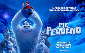 Ya está disponible en formato físico y digital #PiePequeño, en la que se dará un giro a la leyenda del Hombre de las Nieves cuando un Yeti joven y listo se encuentra con algo que pensaba que no existía: un ser humano. La noticia de este "humano" le trae la fama y la oportunidad de conseguir a la chica de sus sueños. Asimismo, provoca una conmoción en la sencilla comunidad de Yetis al preguntarse qué otras cosas pueden existir más allá de su aldea nevada. | Por Amor al Cine