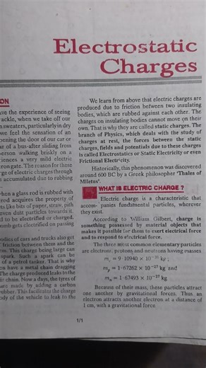 Electrostatics definition